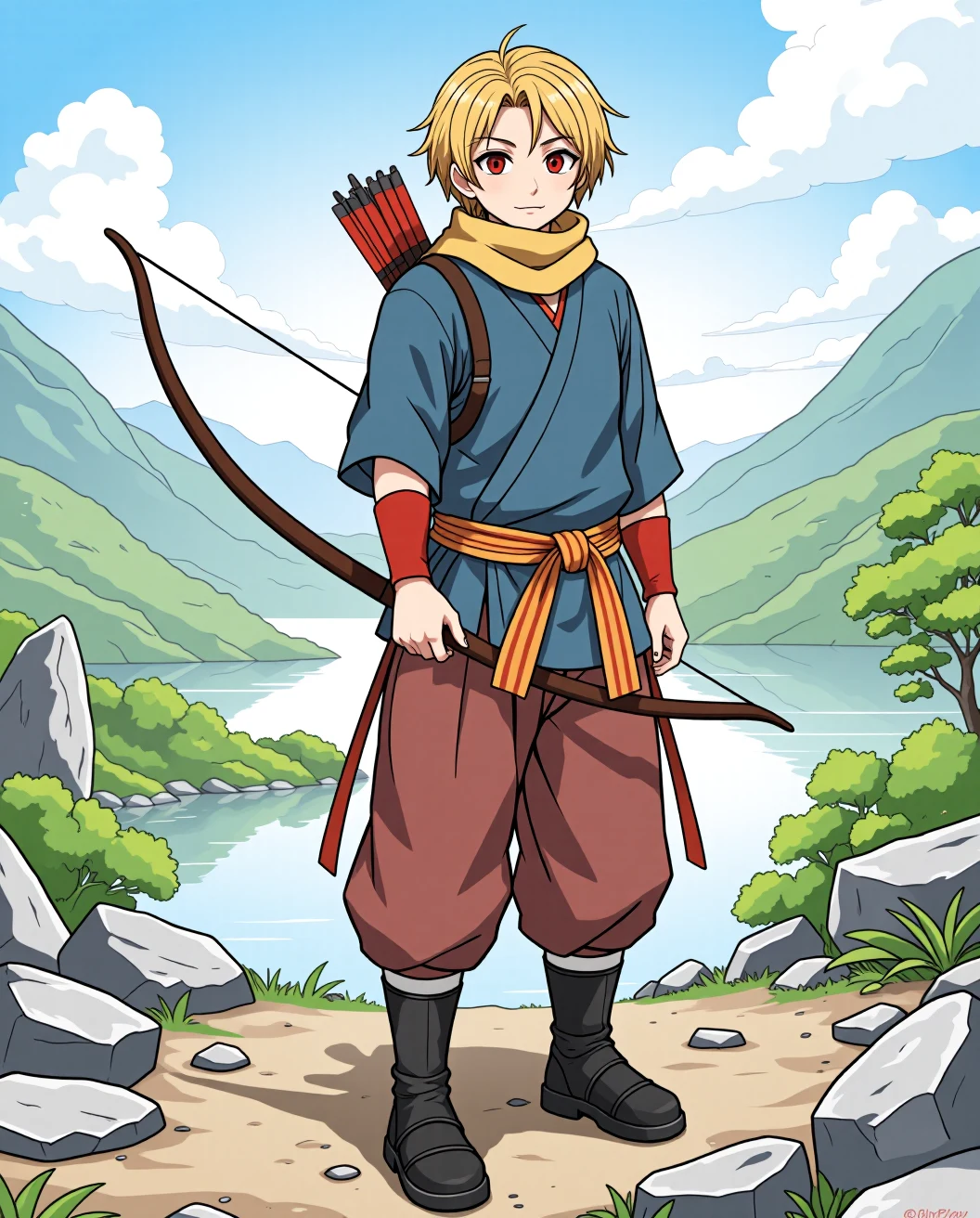 illusp0s-masterpiece-best-quality-anime-coloring-a9bb9e on FenrisXL + Flux