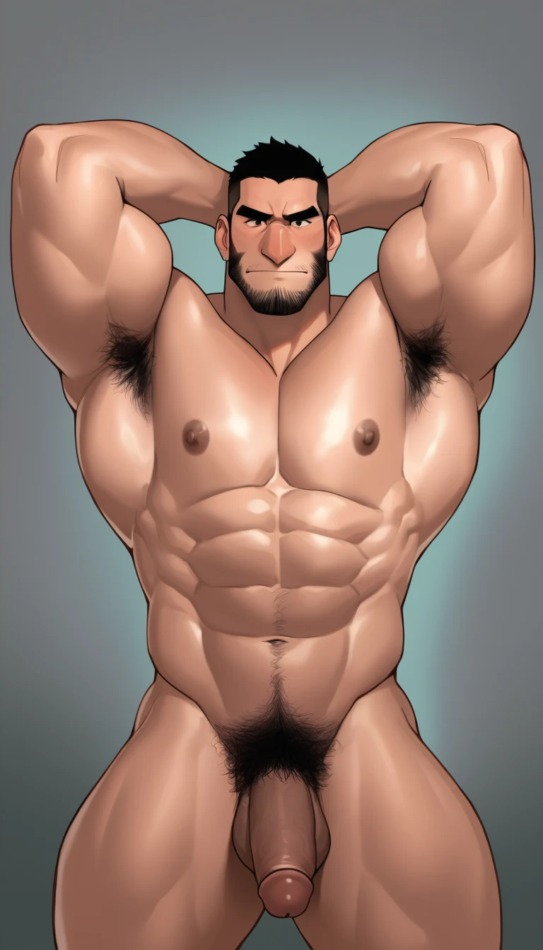 jason-old-muscular-daddy-broad-shoulders-072466 on Indigo Void Furry Fused XL / Furry NoobAI