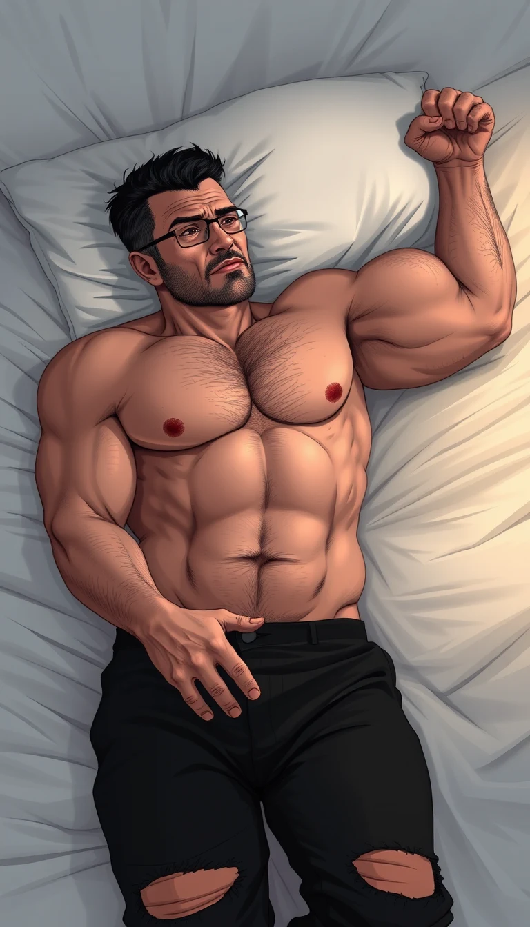 jason-old-muscular-daddy-broad-shoulders-617df7 on FLUX.1 [schnell]
