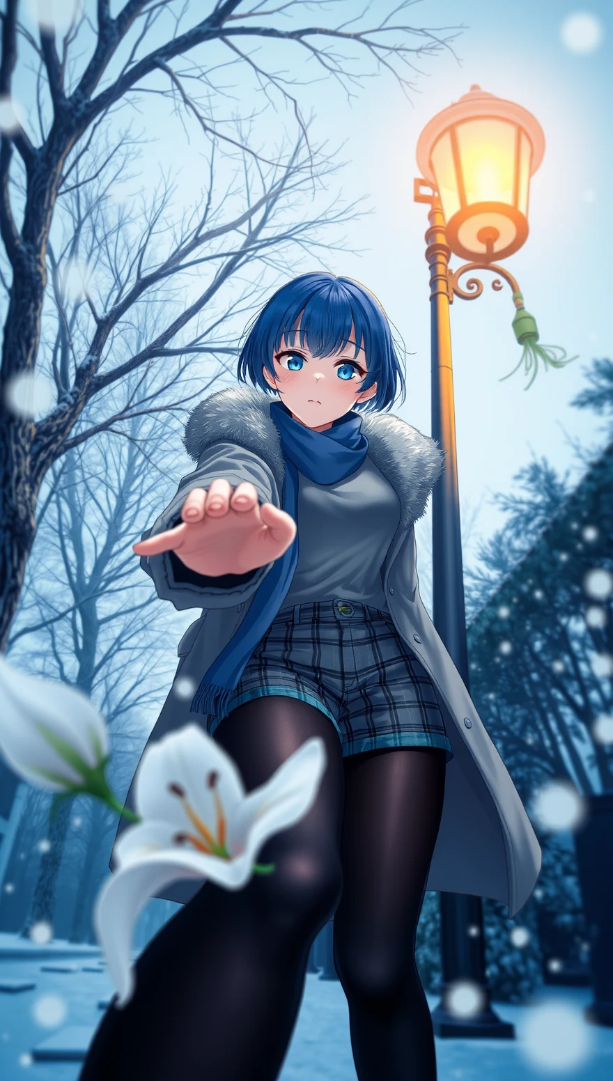 lapis-lazuli-1girl-bare-tree-black-557faa on FLUX.1 [schnell]