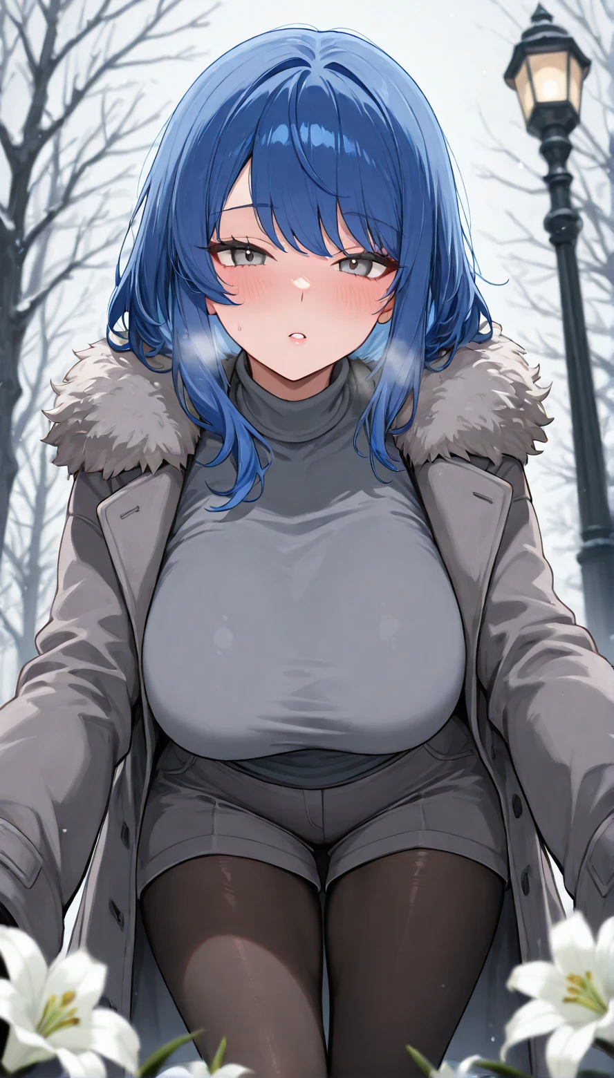 lapis-lazuli-1girl-bare-tree-black-557faa on Nova Anime XL