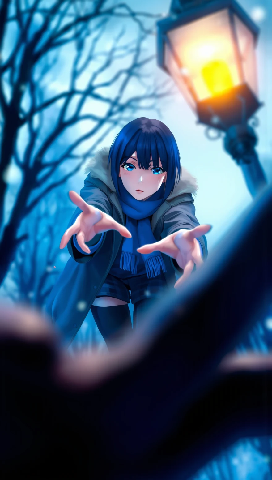 lapis-lazuli-1girl-bare-tree-black-557faa on PixelWave