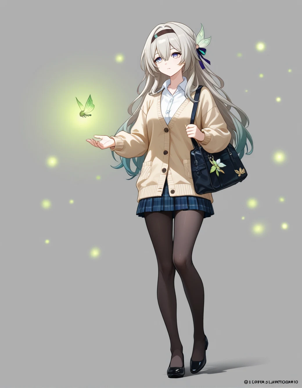 lazypos-1girl-pleated-plaid-skirt-long-83a6ad on ✨ JANKU Trained + Chenkin & NoobAI + RouWei Illustrious XL ✨