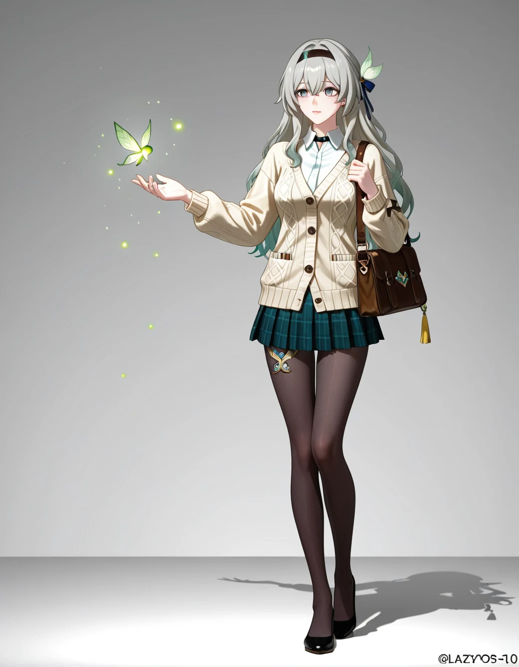 lazypos-1girl-pleated-plaid-skirt-long-83a6ad on Uncanny valley