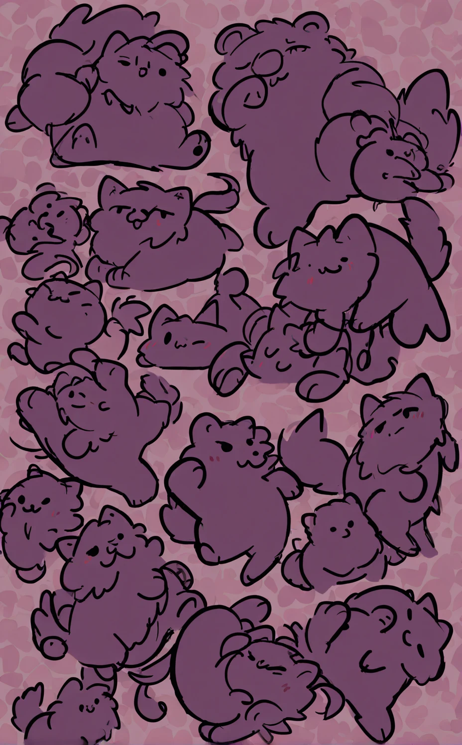 lora-3774-3774_illu-flat-color-sketch-a0f745 on Indigo Furry Mix XL