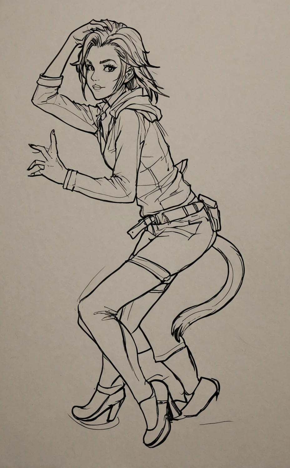 lora-3774-3774_illu-flat-color-sketch-a0f745 on Jib Mix Realistic XL