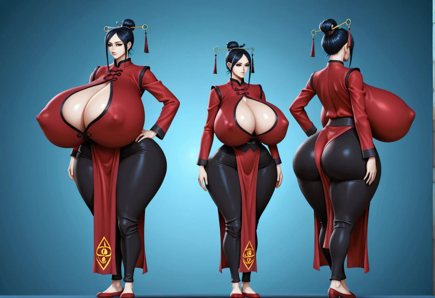 lora-marauder6272-huge-breasts-gigantic-breasts-6c077b on Uncanny valley