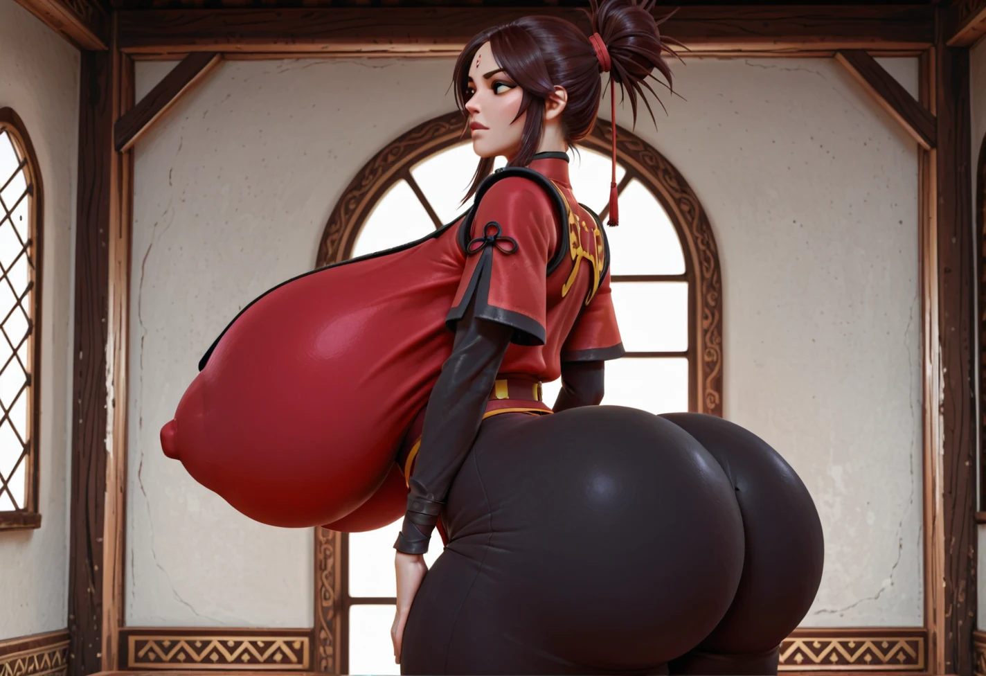 lora-marauder6272-huge-breasts-gigantic-breasts-da220e on Uncanny valley