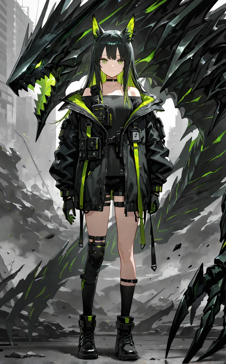 lora-mon3tr-2026-long-black-hair-ff1345 on Copax TimeLess