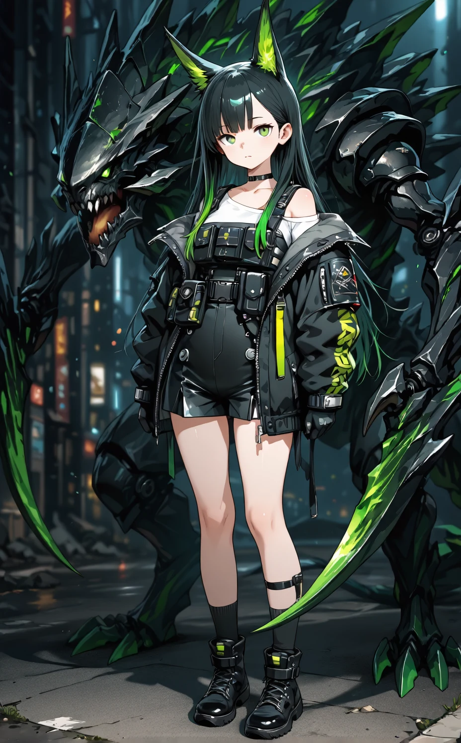 lora-mon3tr-2026-long-black-hair-ff1345 on ✨ JANKU Trained + Chenkin & NoobAI + RouWei Illustrious XL ✨