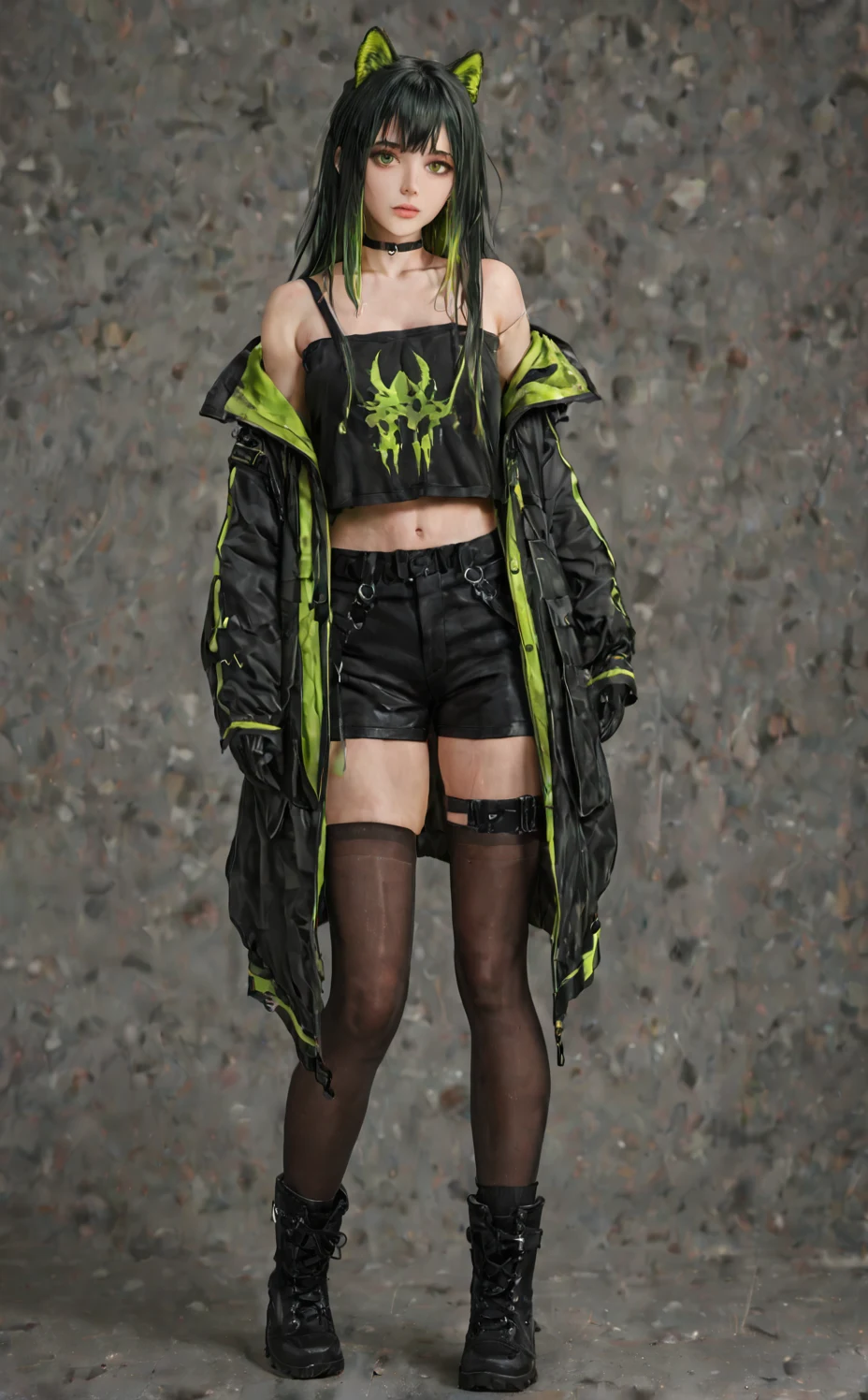 lora-mon3tr-2026-long-black-hair-ff1345 on Pony Realism 🔮