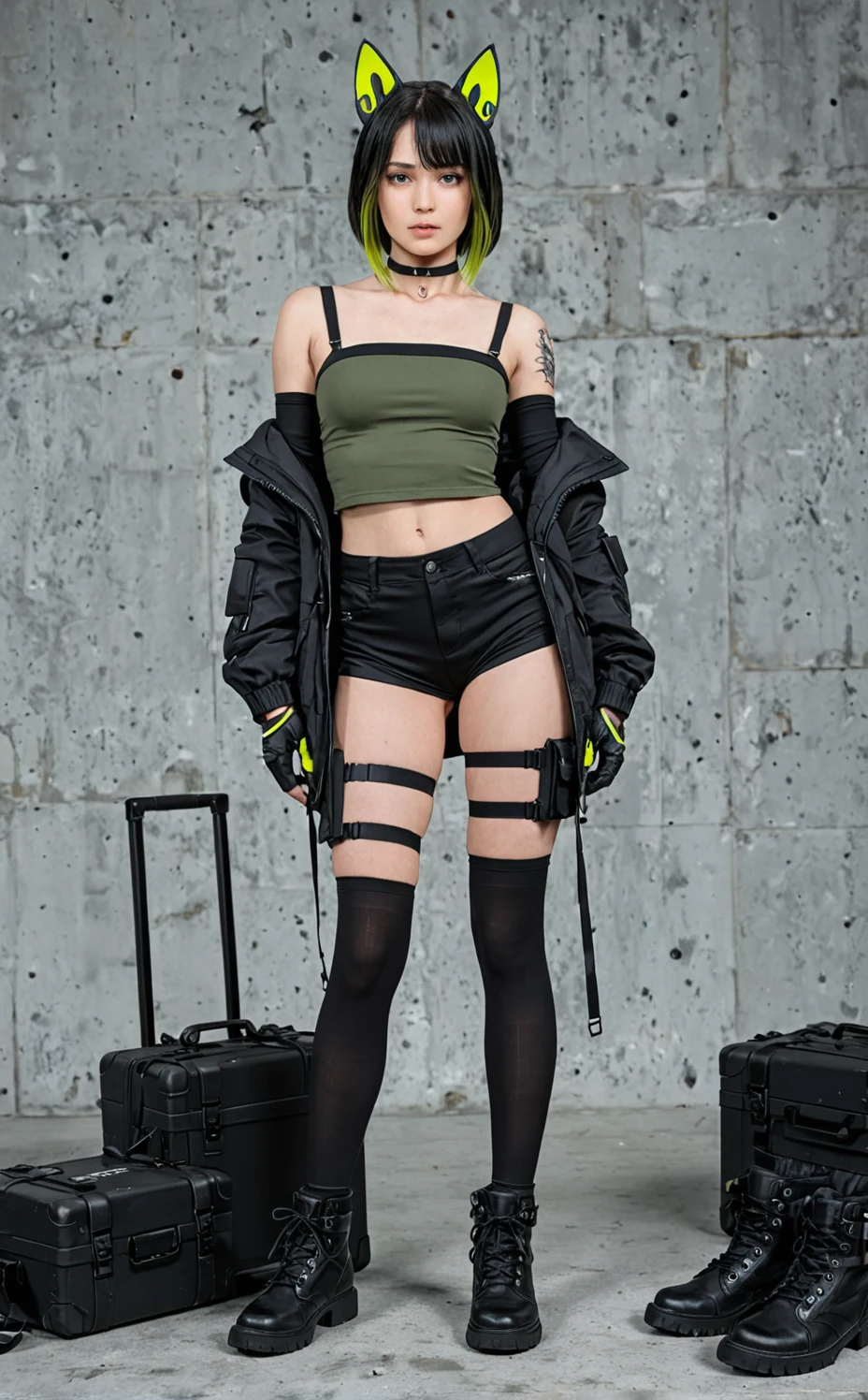 lora-mon3tr-2026-long-black-hair-ff1345 on Realism Illustrious By Stable Yogi