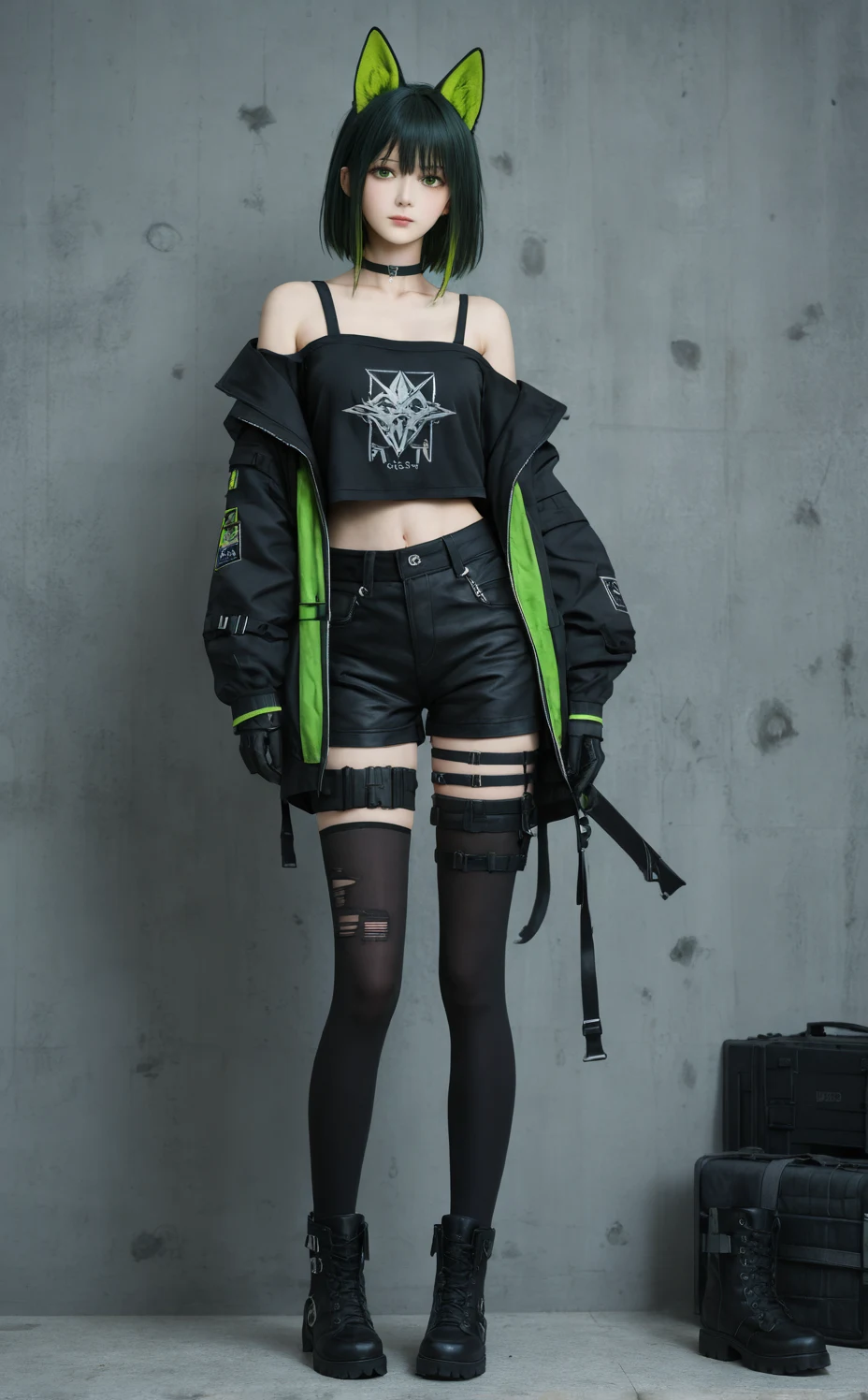 lora-mon3tr-2026-long-black-hair-ff1345 on RealMixPony