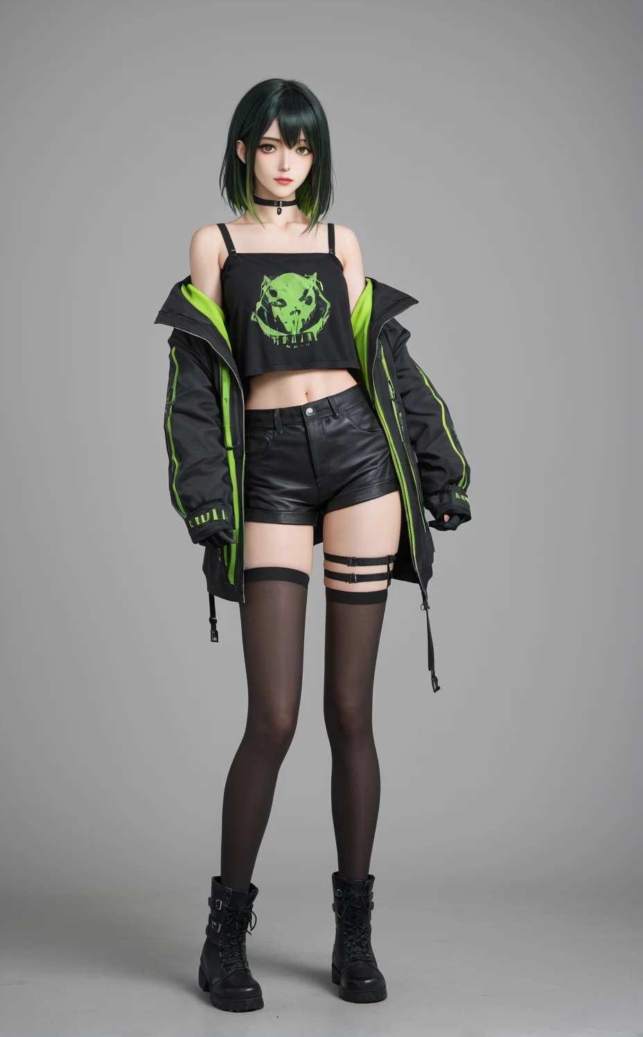 lora-mon3tr-2026-long-black-hair-ff1345 on WAI-REAL_CN