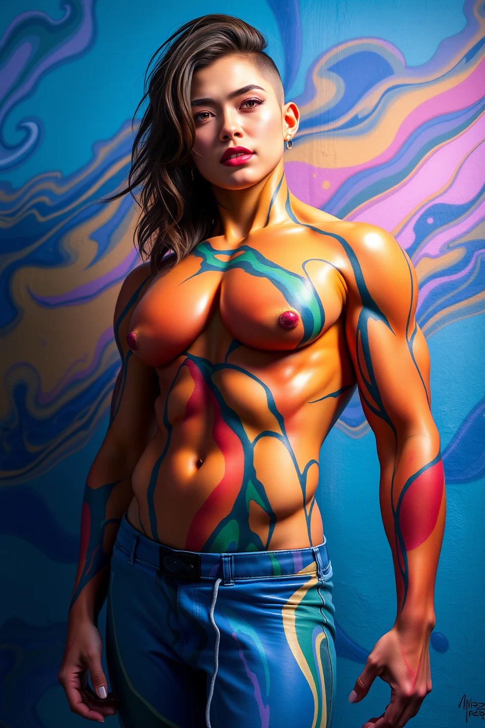 lora-muscle_slider_v4-lora-294cm_c-lora-748cm_illu-bfcd37 on FLUX.1 [schnell]