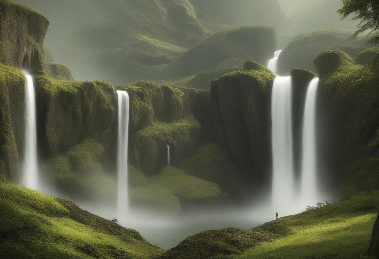 lora-pizza_world_morph_sdxl-pizzasdxl-photorealistic-giant-waterfall-9fced0 on boleromix(Pony)