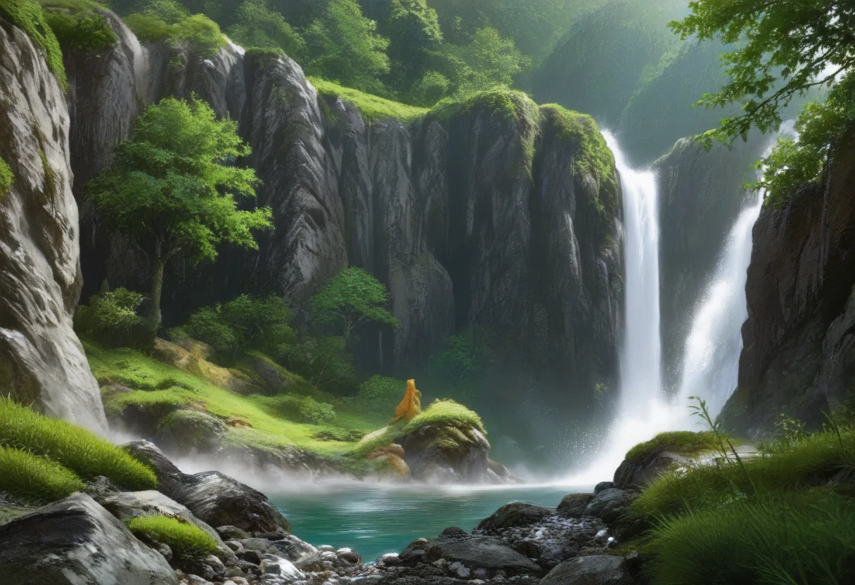 lora-pizza_world_morph_sdxl-pizzasdxl-photorealistic-giant-waterfall-9fced0 on ✨ JANKU Trained + Chenkin & NoobAI + RouWei Illustrious XL ✨