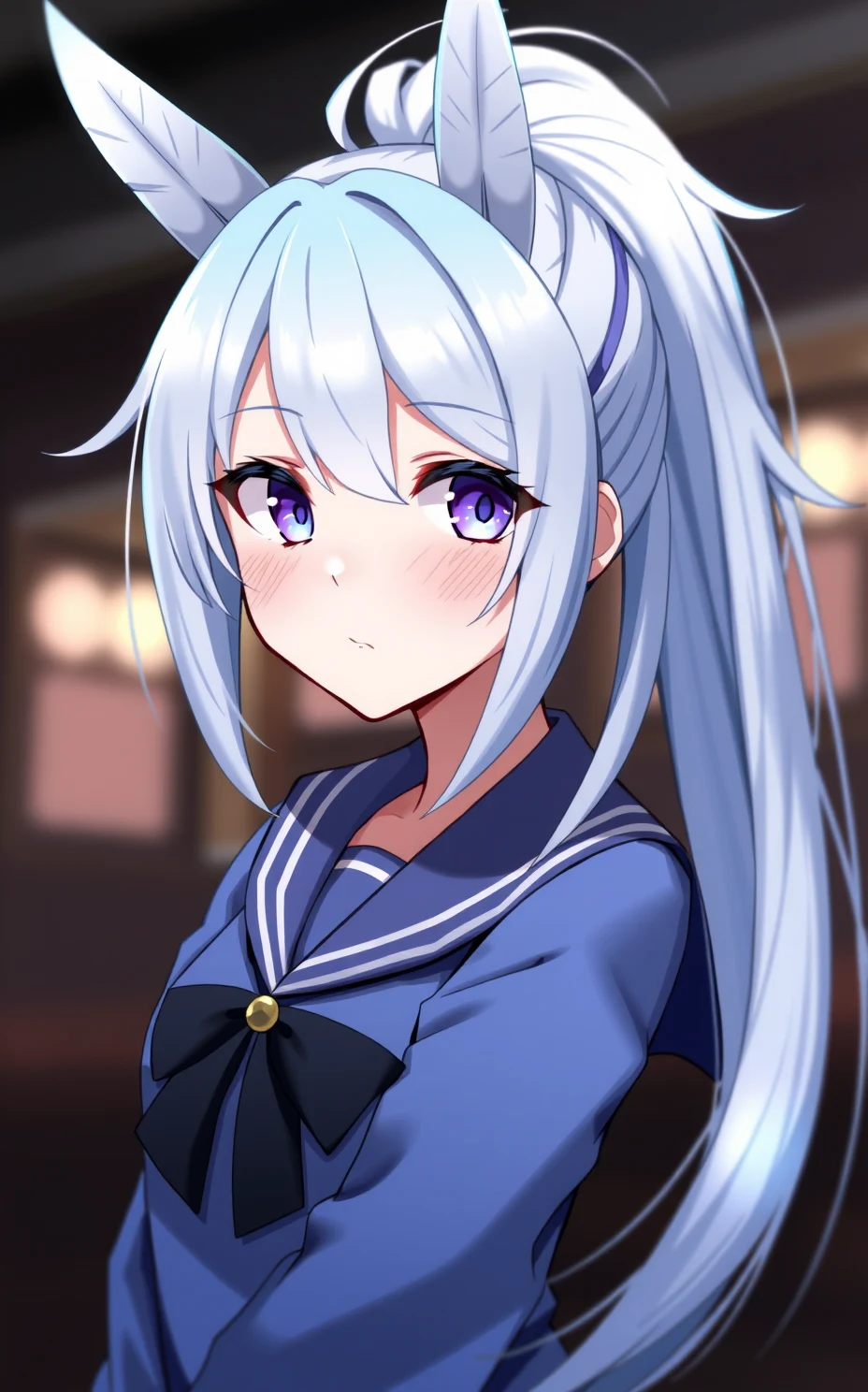 lora-white-teal-hair-high-ponytail-5713b0 on FLUX.1 [schnell]