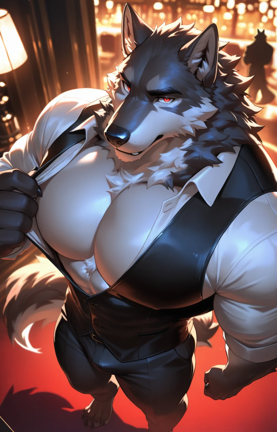 masterpiece-best-quality-perfect-quality-absurdres-6e584b on Indigo Void Furry Fused XL / Furry NoobAI