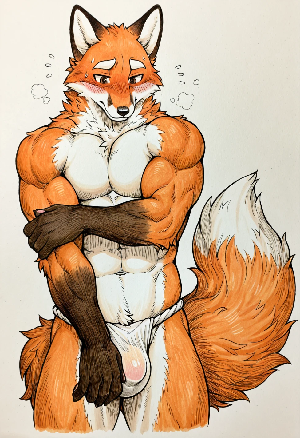 masterpiece-best-quality-sketch-hatching-colored_pencil_-3b2322 on YiffyMix