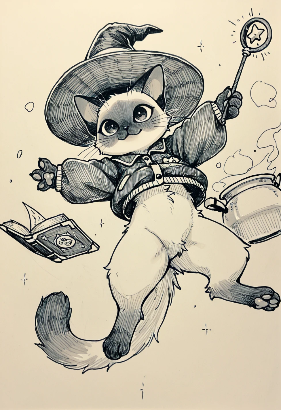 masterpiece-best-quality-sketch-hatching-colored_pencil_-67bcf9 on Mol_Keun Mix