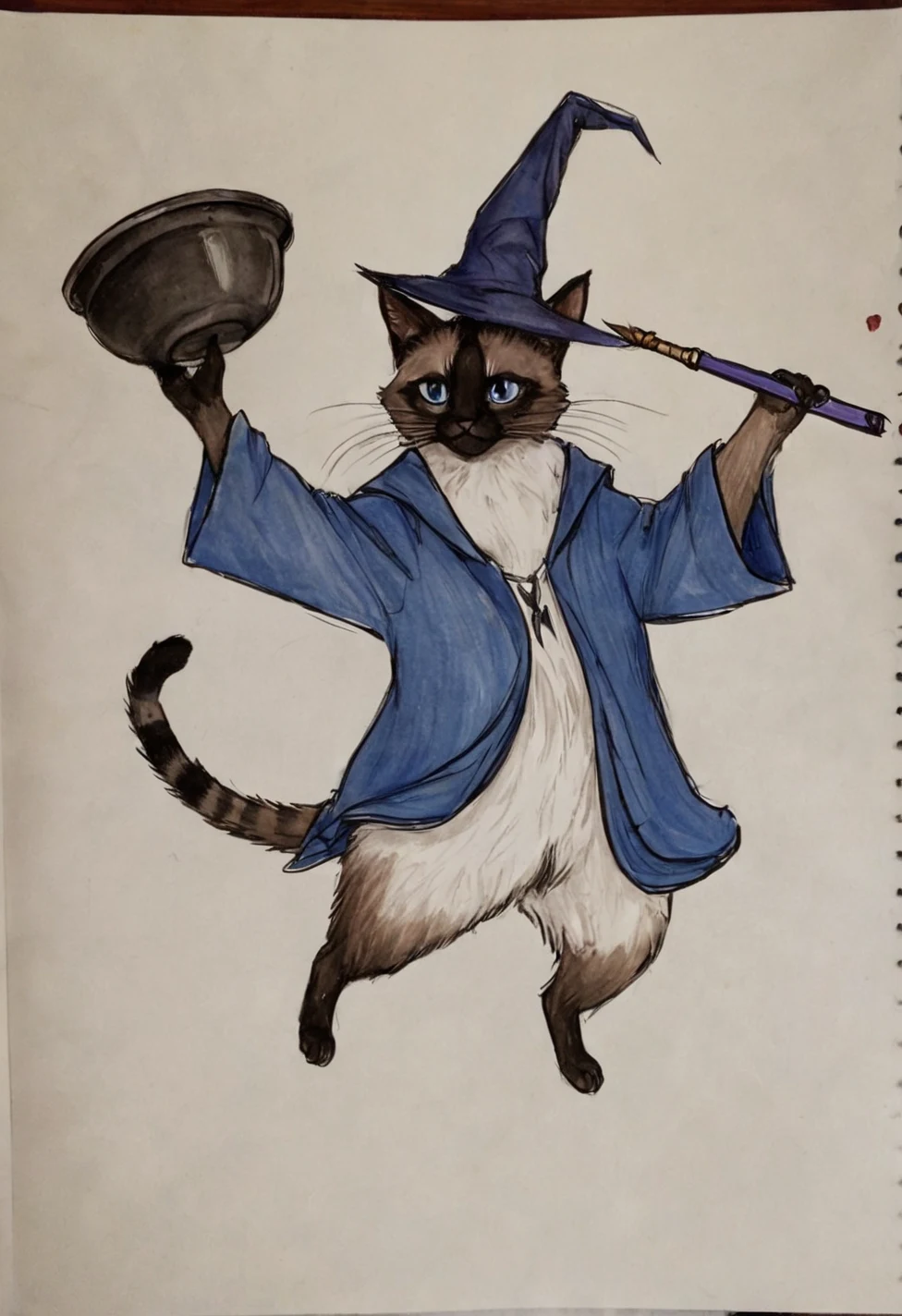 masterpiece-best-quality-sketch-hatching-colored_pencil_-67bcf9 on The Araminta Experiment (SDXL+Flux)