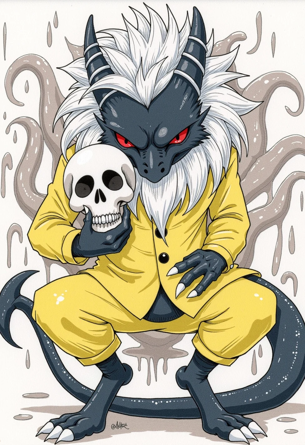 masterpiece-best-quality-sketch-jaggy-line-c6d500 on Jib Mix Flux