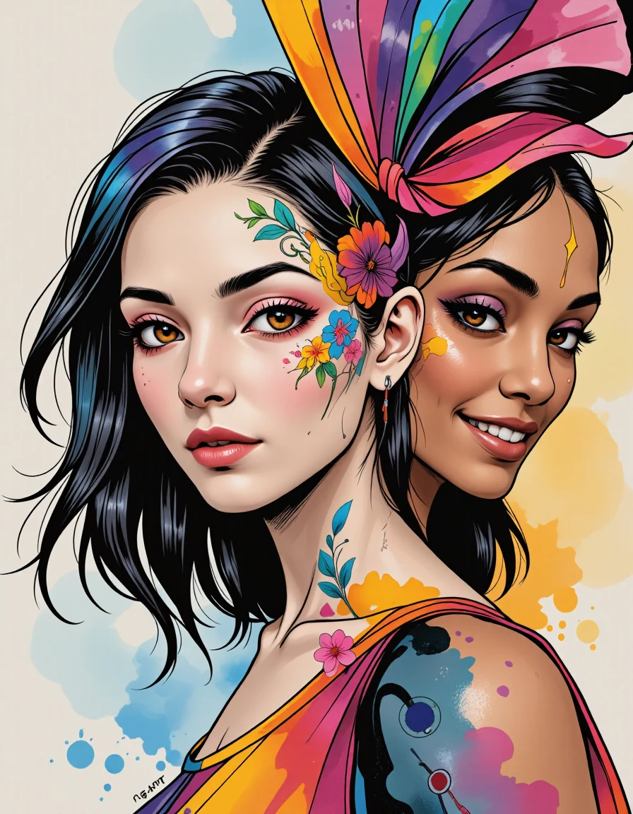 moebius-art-style-freshidesh-moebius-comic-93249e on FenrisXL + Flux