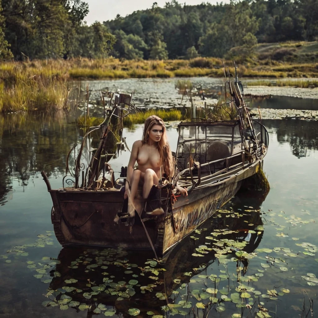 naked-adult-woman-post-apocalyptic-setting-d0c197 on LUSTIFY! [SDXL NSFW checkpoint]