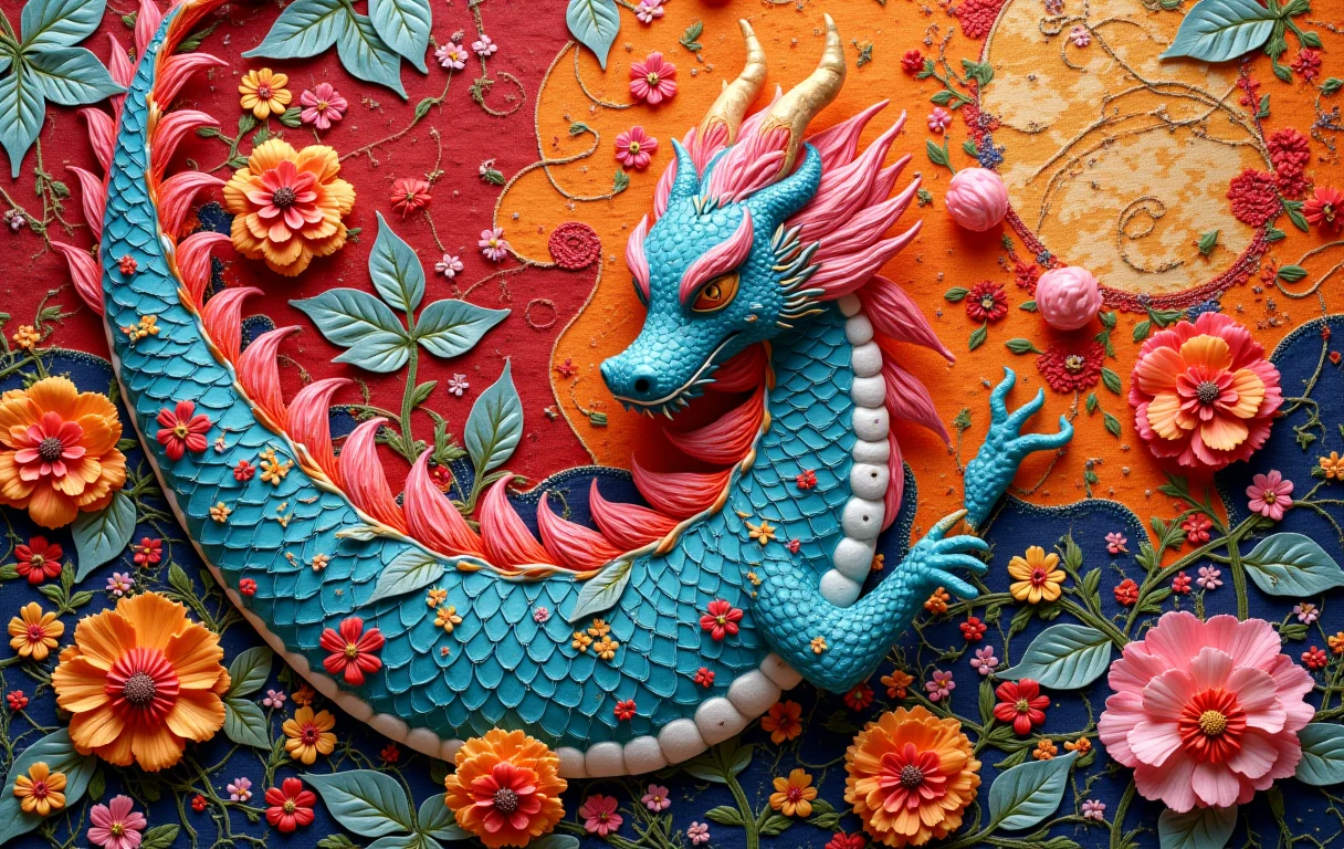 ptchwrk-lora-ptchkrawk_patchwork-style_sdxl-beautiful-vibrant-db1819 on getphat FLUX Reality NSFW