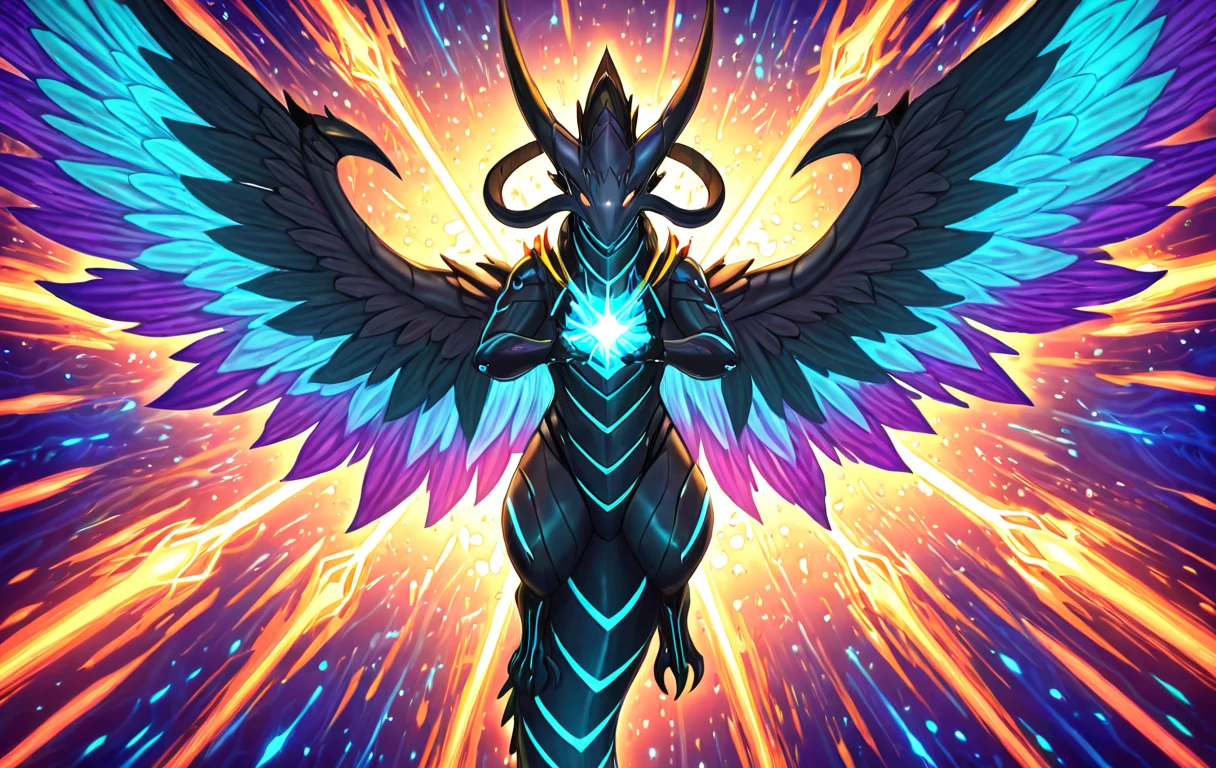 ptchwrk-lora-ptchkrawk_patchwork-style_sdxl-beautiful-vibrant-db1819 on YiffyMix