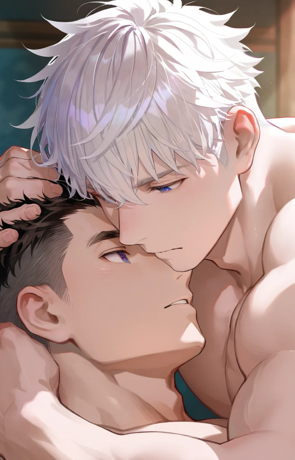 realistic-masterpiece-best-quality-perfect-quality-d7a894 on Indigo Void Furry Fused XL / Furry NoobAI