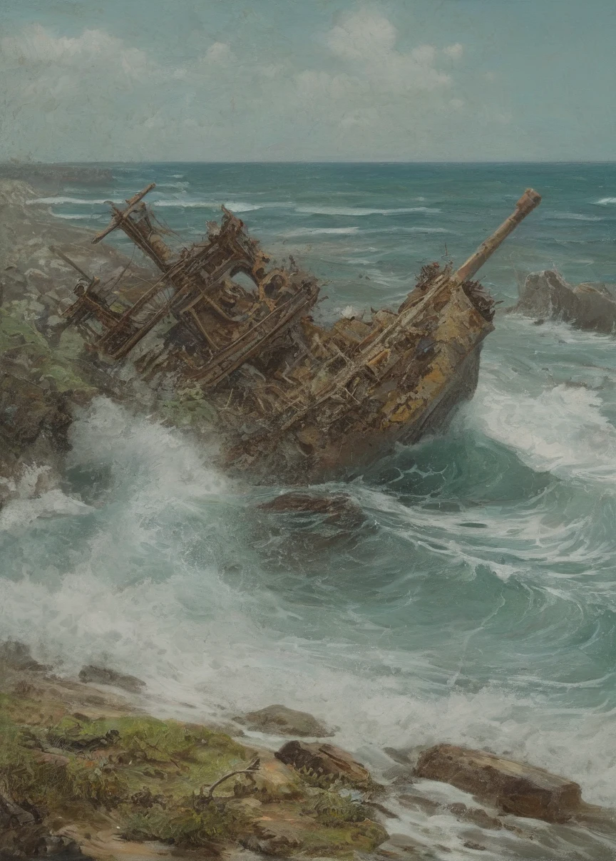 rusty-wreckage-military-equipment-classical-renaissance-97fb37 on Juggernaut XL