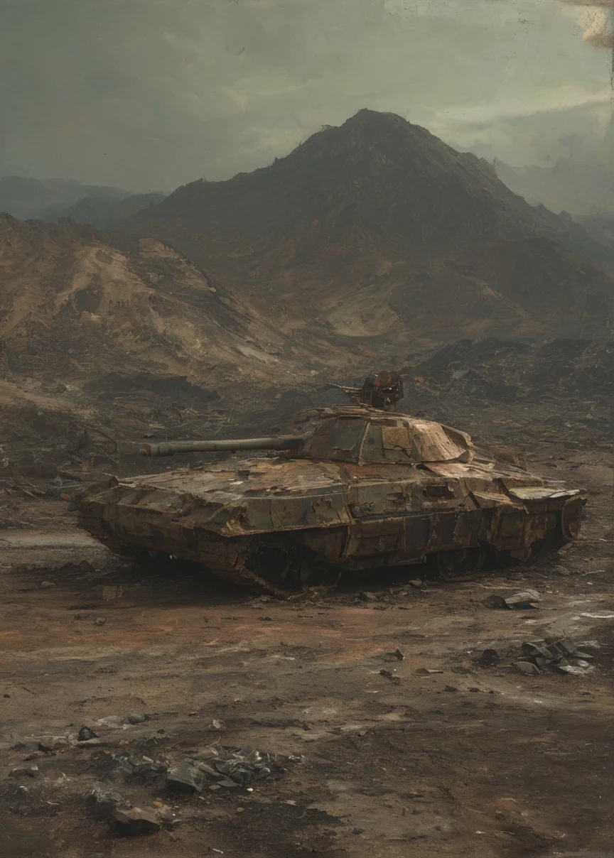 rusty-wreckage-military-equipment-classical-renaissance-cea3c6 on Art Universe