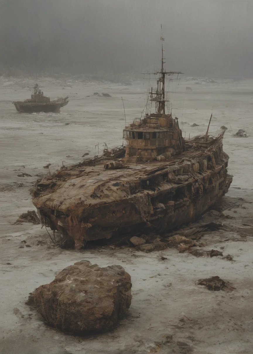 rusty-wreckage-military-equipment-classical-renaissance-fe41d7 on Art Universe