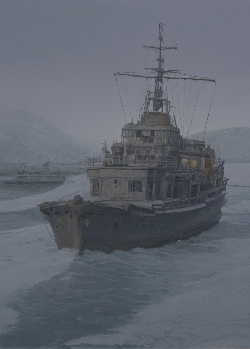 rusty-wreckage-military-equipment-classical-renaissance-fe41d7 on Cat Tower (NoobAI XL checkpoint)