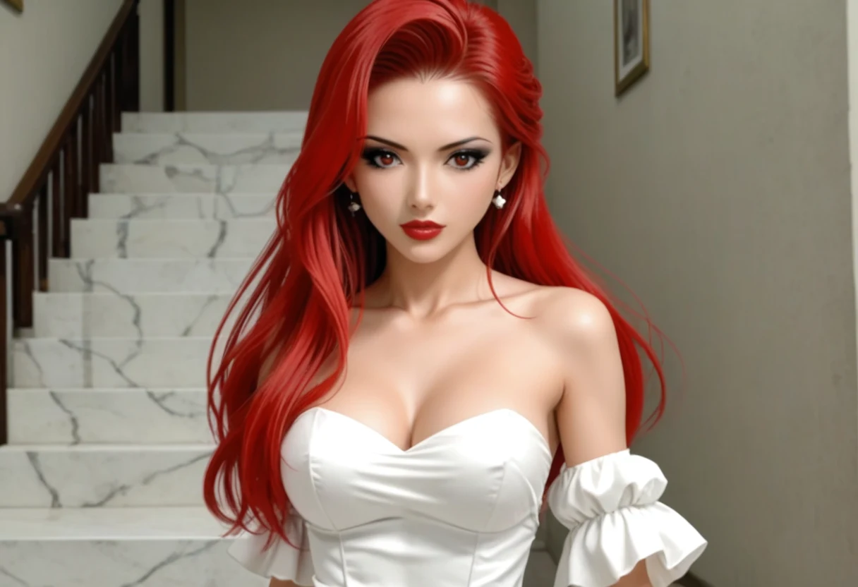 sae-curvy-long-hair-red-eyes-cdd70a on Pony Realism 🔮