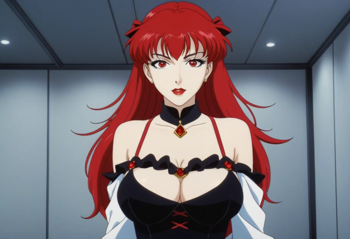 sae-curvy-long-hair-red-eyes-cdd70a on PornMaster-色情大师