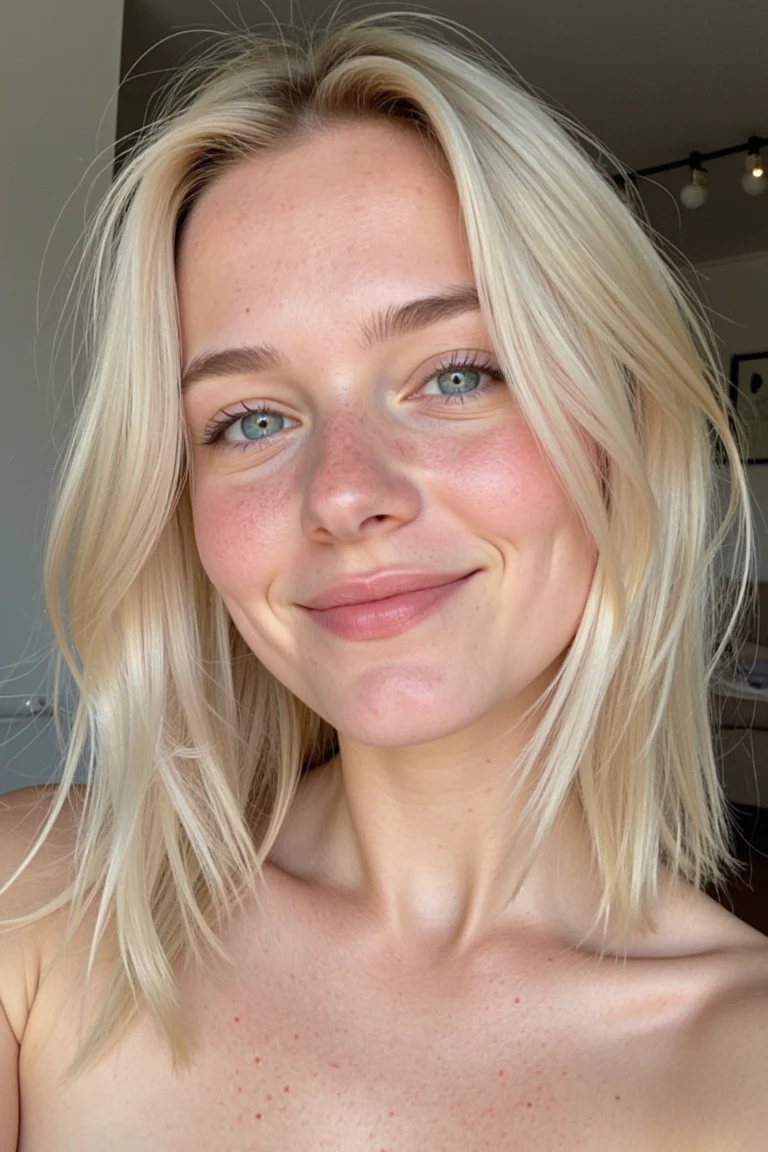 selfie-her-home-soft-smile-topless-15fd8d on Jib Mix Flux