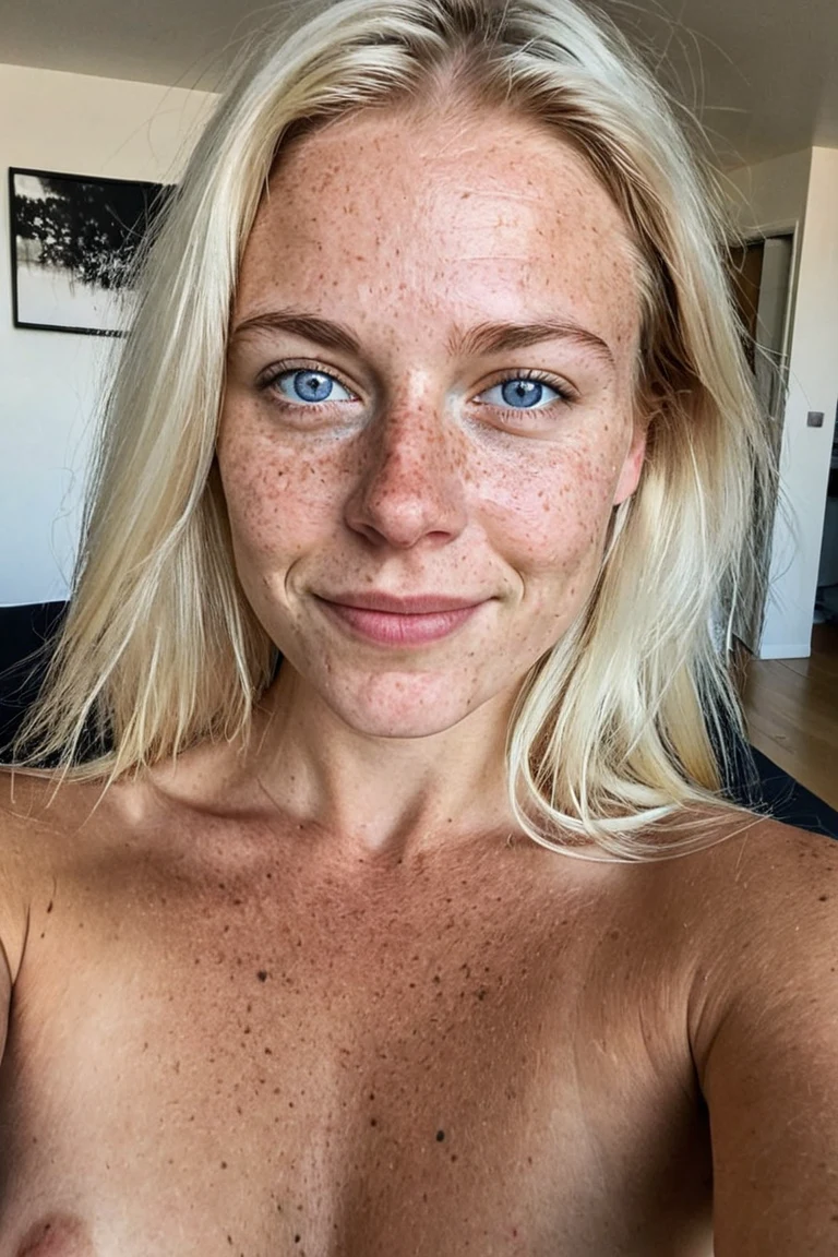 selfie-her-home-soft-smile-topless-15fd8d on Jib Mix Realistic XL