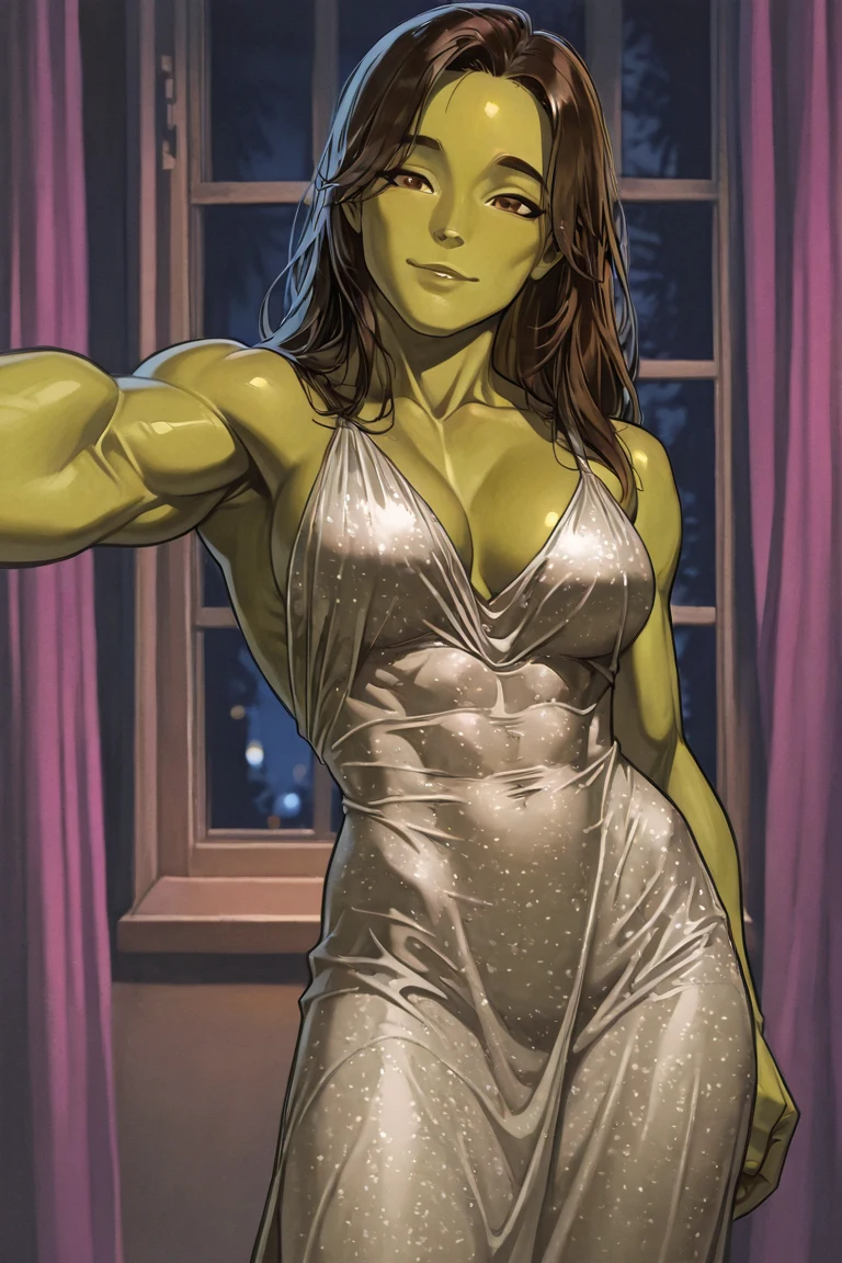 selfie-long-dark-brown-hair-years-34ead3 on HomoSimile XL [Pony, Illustrious, NoobAI]