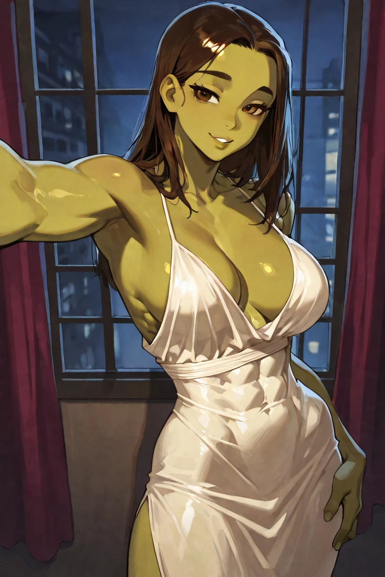 selfie-long-dark-brown-hair-years-34ead3 on Nova Anime XL