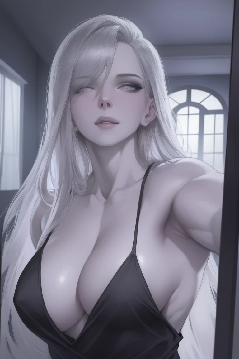 selfie-long-silver-toned-hair-years-b2e13a on Indigo Void Furry Fused XL / Furry NoobAI