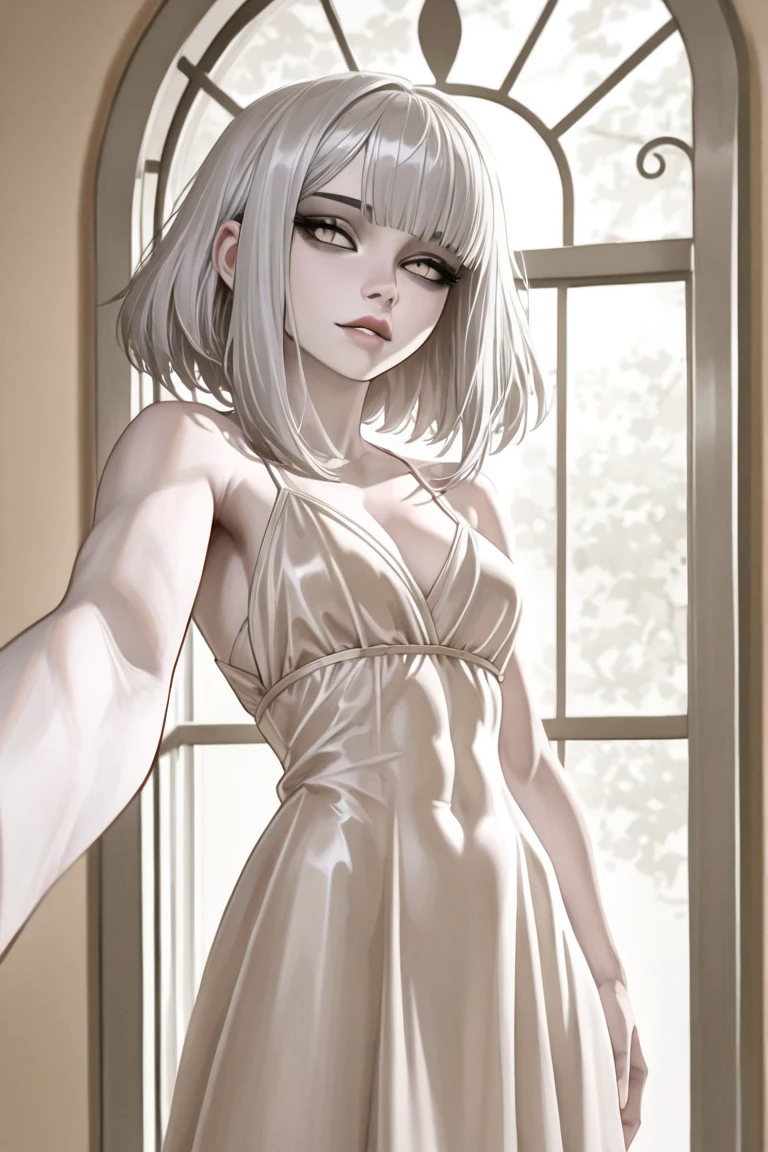 selfie-long-silver-toned-hair-years-b2e13a on Mol_Keun Mix