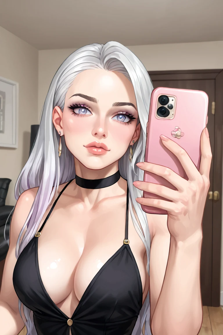 selfie-long-silver-toned-hair-years-b2e13a on WAI-ANI-PONYXL