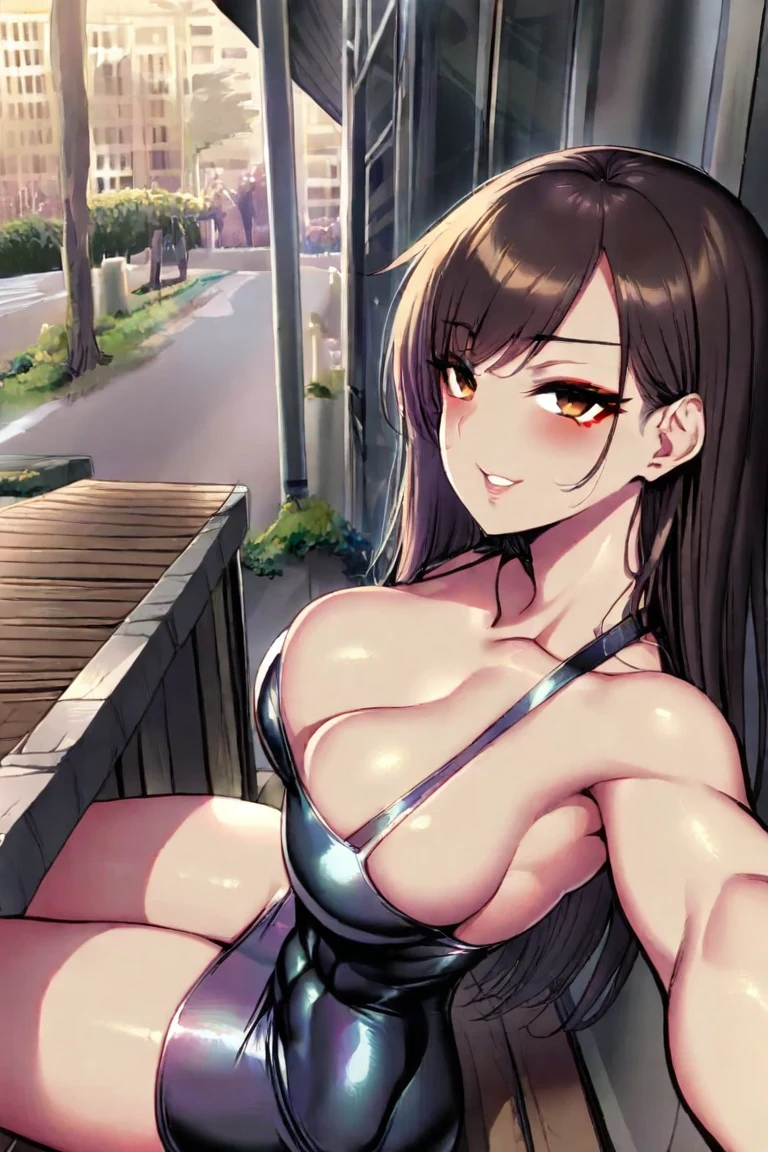 selfie-long-straight-black-hair-years-6b7fae on IllustriousXL v0.1