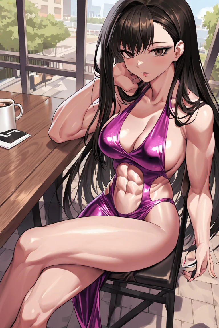 selfie-long-straight-black-hair-years-6b7fae on Indigo Furry Mix XL