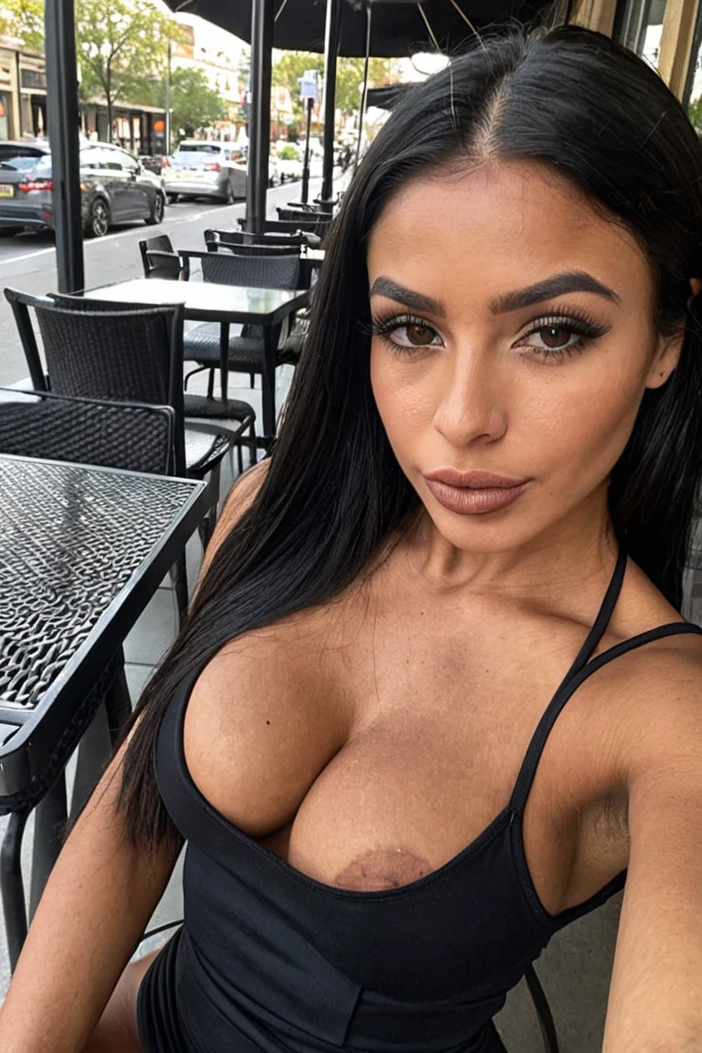 selfie-long-straight-black-hair-years-6b7fae on Jib Mix Realistic XL