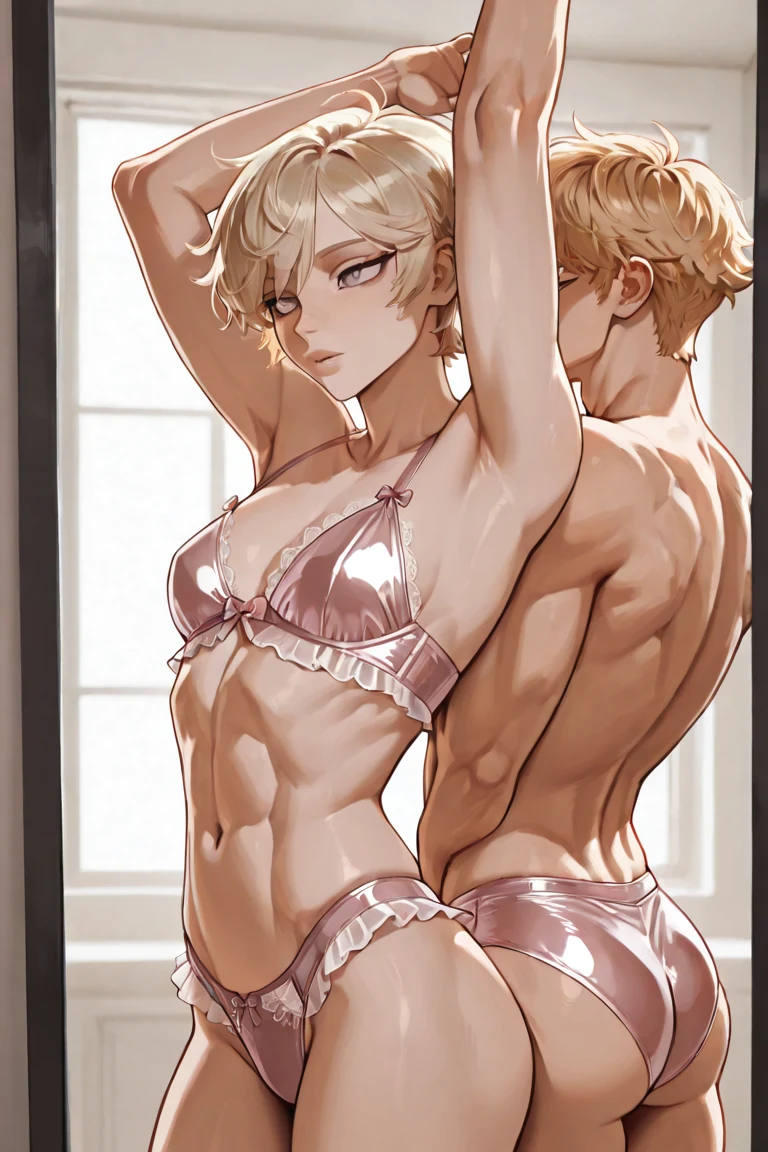 selfie-short-ash-blonde-hair-years-4dba2b on Nova Furry XL