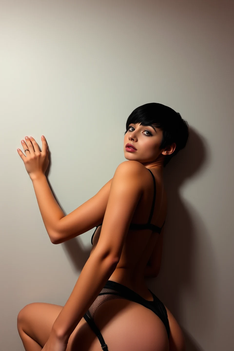 selfie-short-black-pixie-cut-years-9e95f8 on FLUX.1 [schnell]